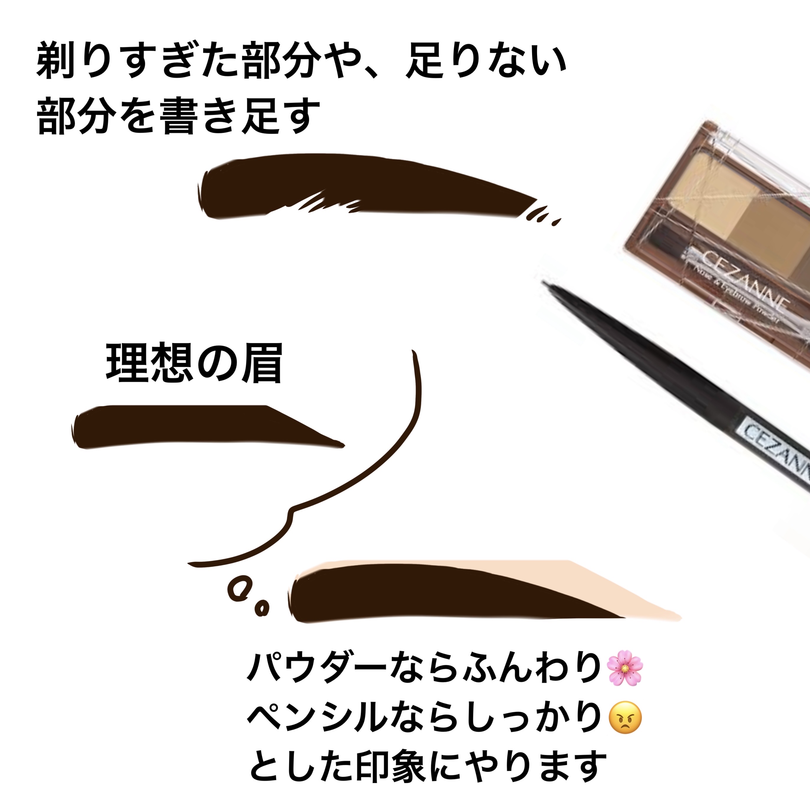 カラーリングアイブロウ/ヘビーローテーション/眉マスカラを使ったクチコミ（3枚目）