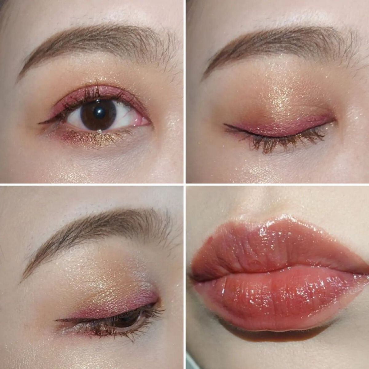 山海シリーズ 4色アイシャドウパレット 02 鳐兔 rabbit fish/GirlCult/アイシャドウパレットを使ったクチコミ（2枚目）