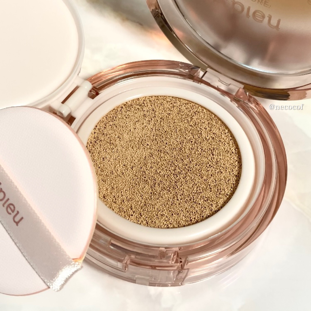 スキンケア ウォーターロッククッション　  No.21 明るい肌色/A’pieu/クッションファンデーションを使ったクチコミ（1枚目）