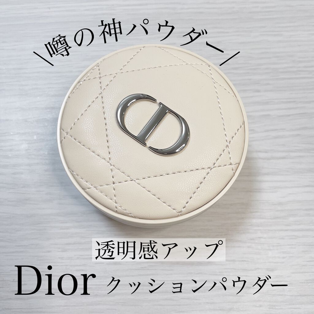 ディオールスキン フォーエヴァー クッション パウダー/Dior/ルースパウダーを使ったクチコミ(1枚目)