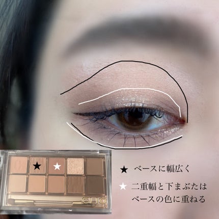 プロ アイ パレット/CLIO/アイシャドウパレットを使ったクチコミ(2枚目)