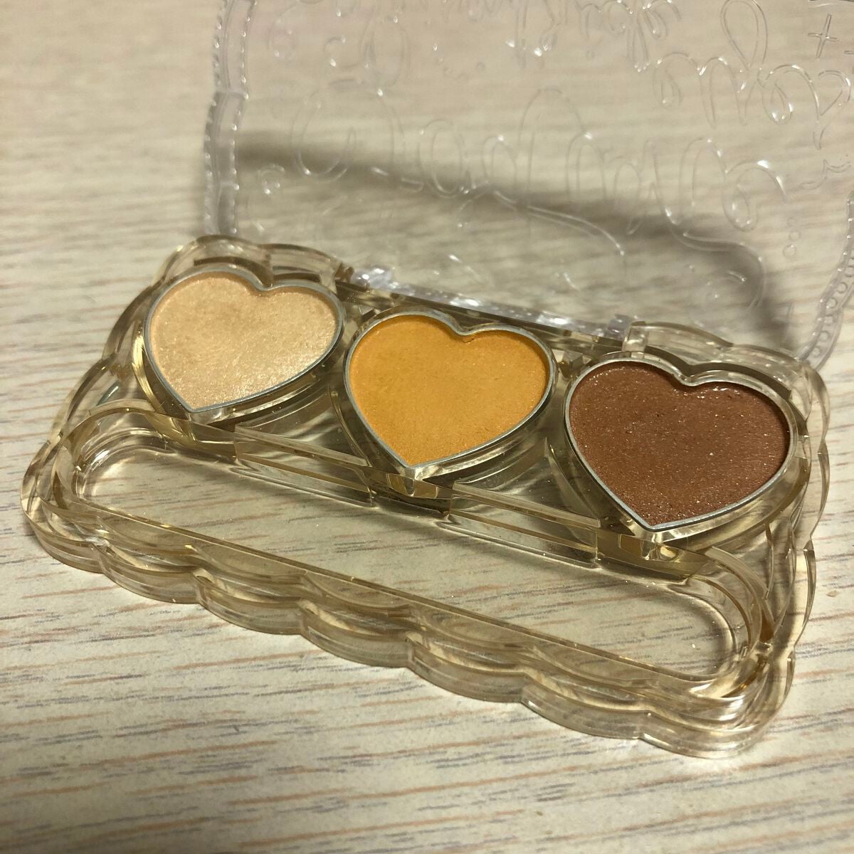 ドーリーフィール アイカラー/フォーチュン/アイシャドウパレットを使ったクチコミ(3枚目)