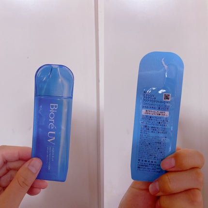 ビオレUV アクアリッチ アクアプロテクトローション(水層パック)/ビオレ/日焼け止めローションを使ったクチコミ(1枚目)