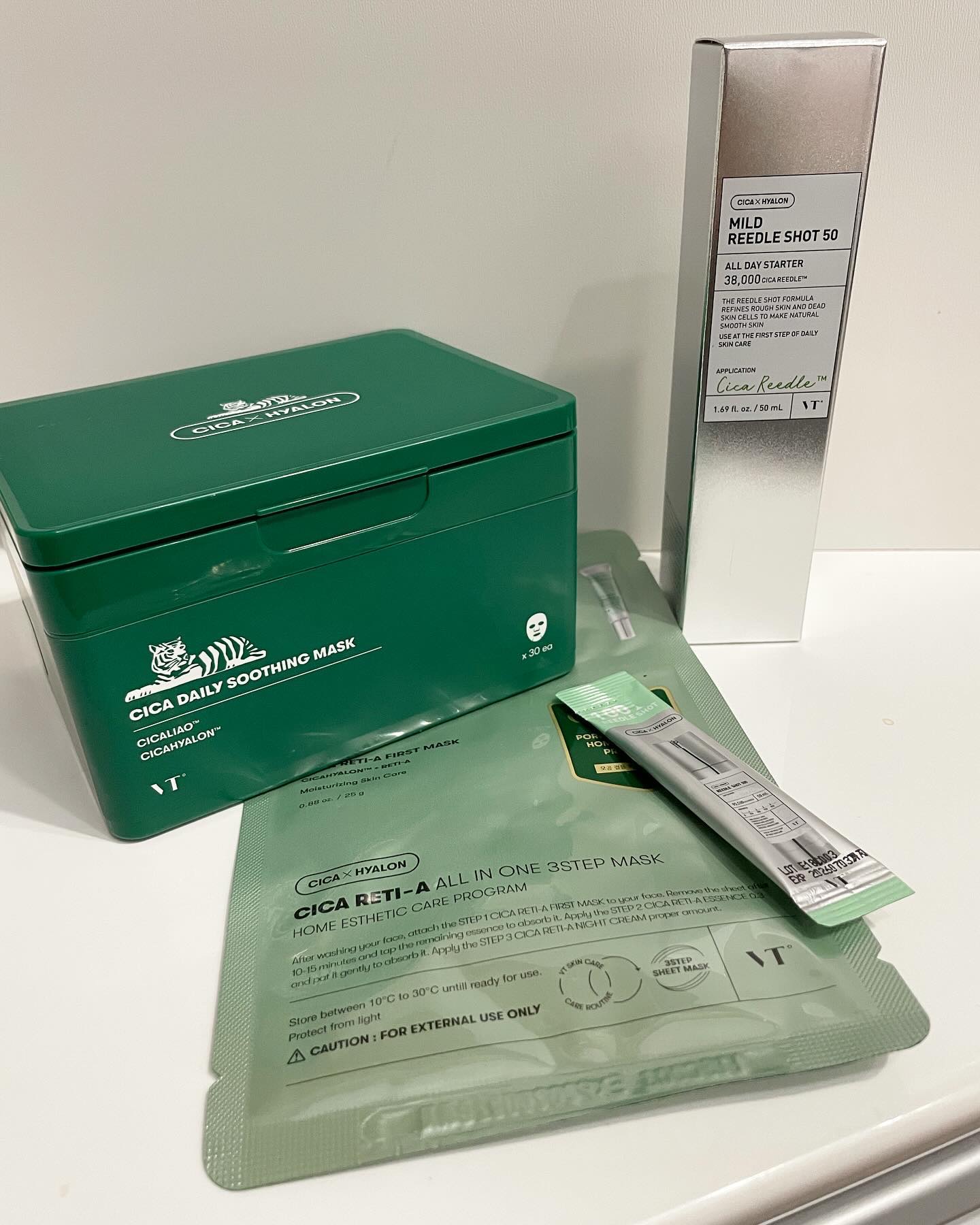 CICA デイリースージングマスク/VT/シートマスク・パックを使ったクチコミ（2枚目）