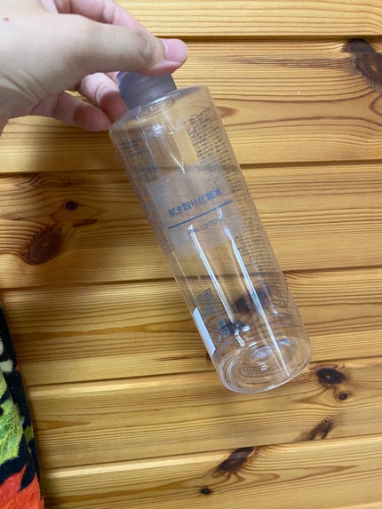 ふき取り化粧水 400ml(大容量)【旧】/無印良品/拭き取り化粧水を使ったクチコミ(1枚目)