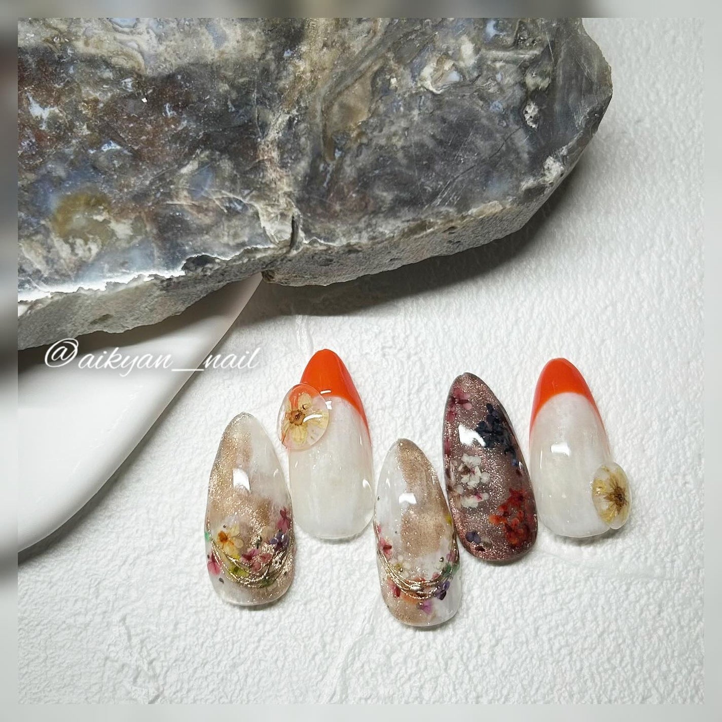 エスミントジェル/S♡Mint/ジェルネイルを使ったクチコミ(4枚目)