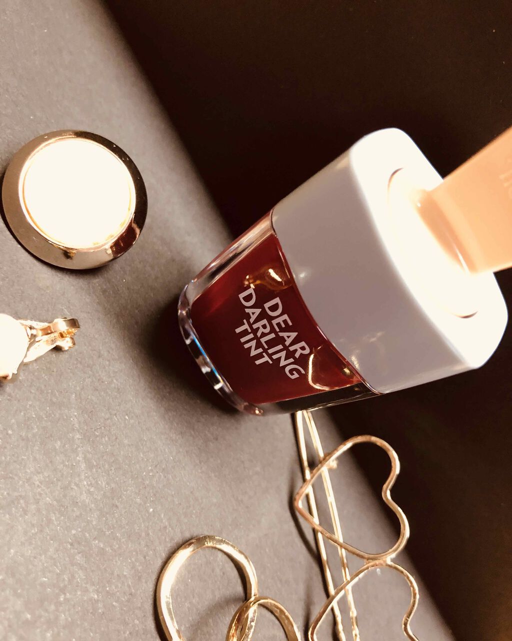 ディアダーリン ウォータージェルティント （アイスティント）/ETUDE/口紅を使ったクチコミ（1枚目）