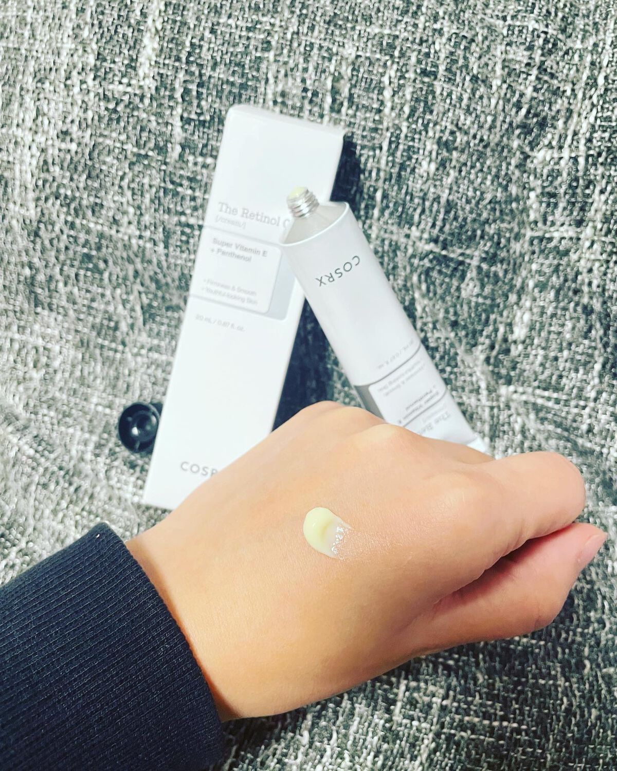 RXザ・レチノール0.1クリーム/COSRX/フェイスクリームを使ったクチコミ（2枚目）