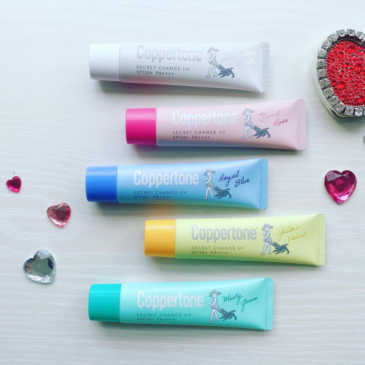 コパトーン シークレットチェンジUV ロイヤルブルー/コパトーン/日焼け止めジェルを使ったクチコミ（1枚目）