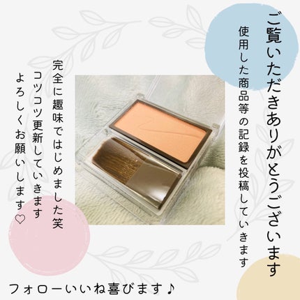 チークブラッシュ/CEZANNE/パウダーチークを使ったクチコミ(3枚目)
