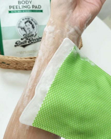 ボディピーリングパッド/Mom’s Bath Recipe/ピーリングを使ったクチコミ(4枚目)