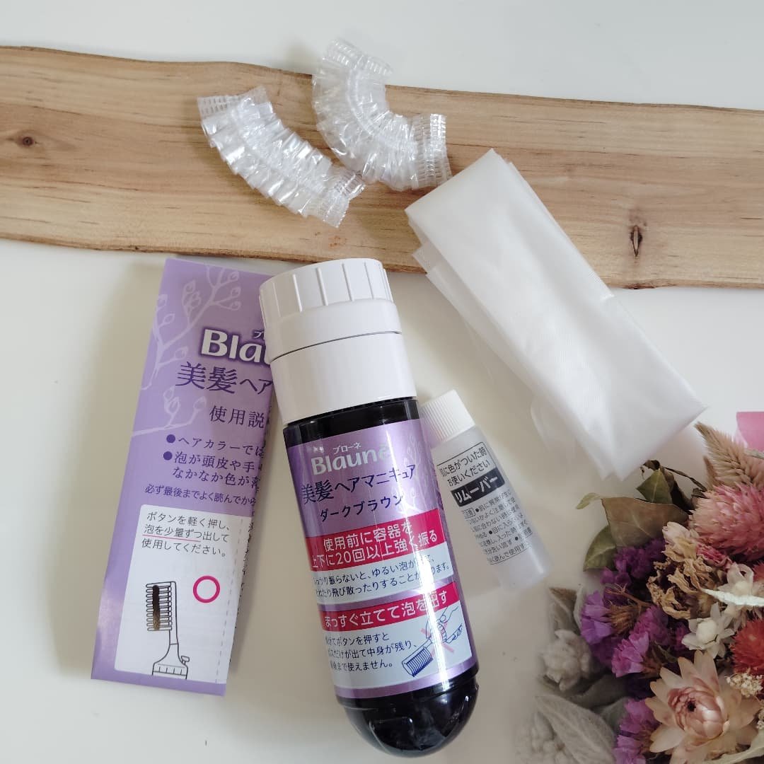 ヘアマニキュア/ブローネ/ヘアカラーを使ったクチコミ（2枚目）