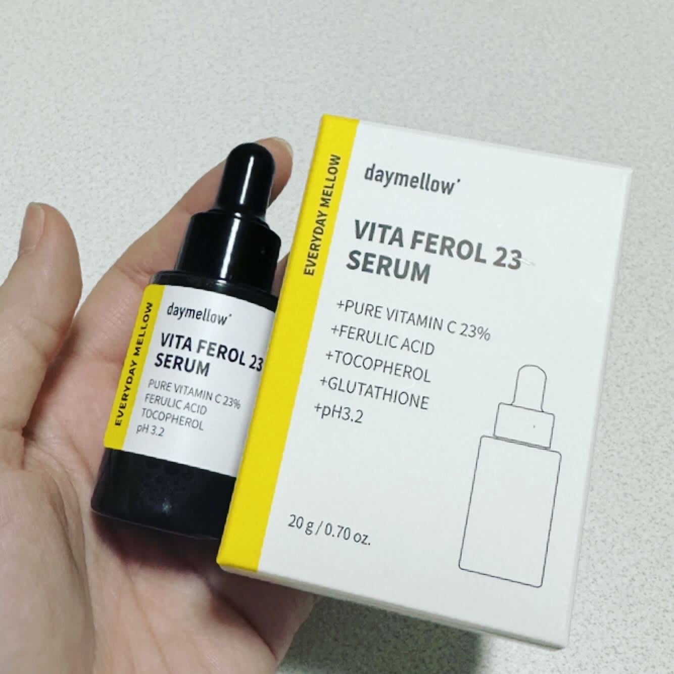 デイメロウ ビタフェロール23 セラム/daymellow’/美容液を使ったクチコミ(2枚目)