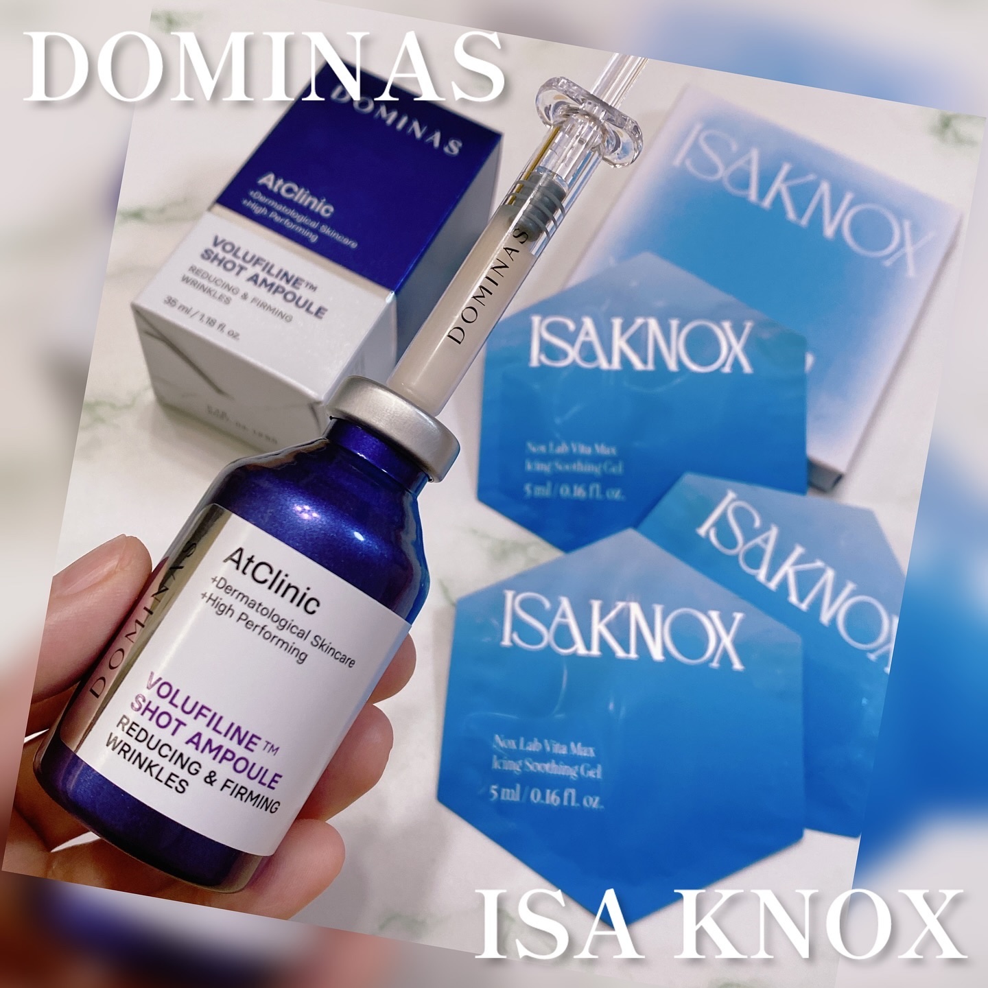アットクリニック ボルフィリン リンクルショット アンプル/DOMINAS/美容液を使ったクチコミ（1枚目）