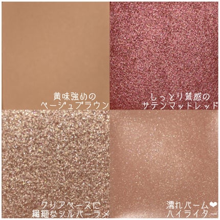 THE アイパレR 103 釘づけのブラウンレッド【旧】/b idol/アイシャドウパレットを使ったクチコミ(3枚目)