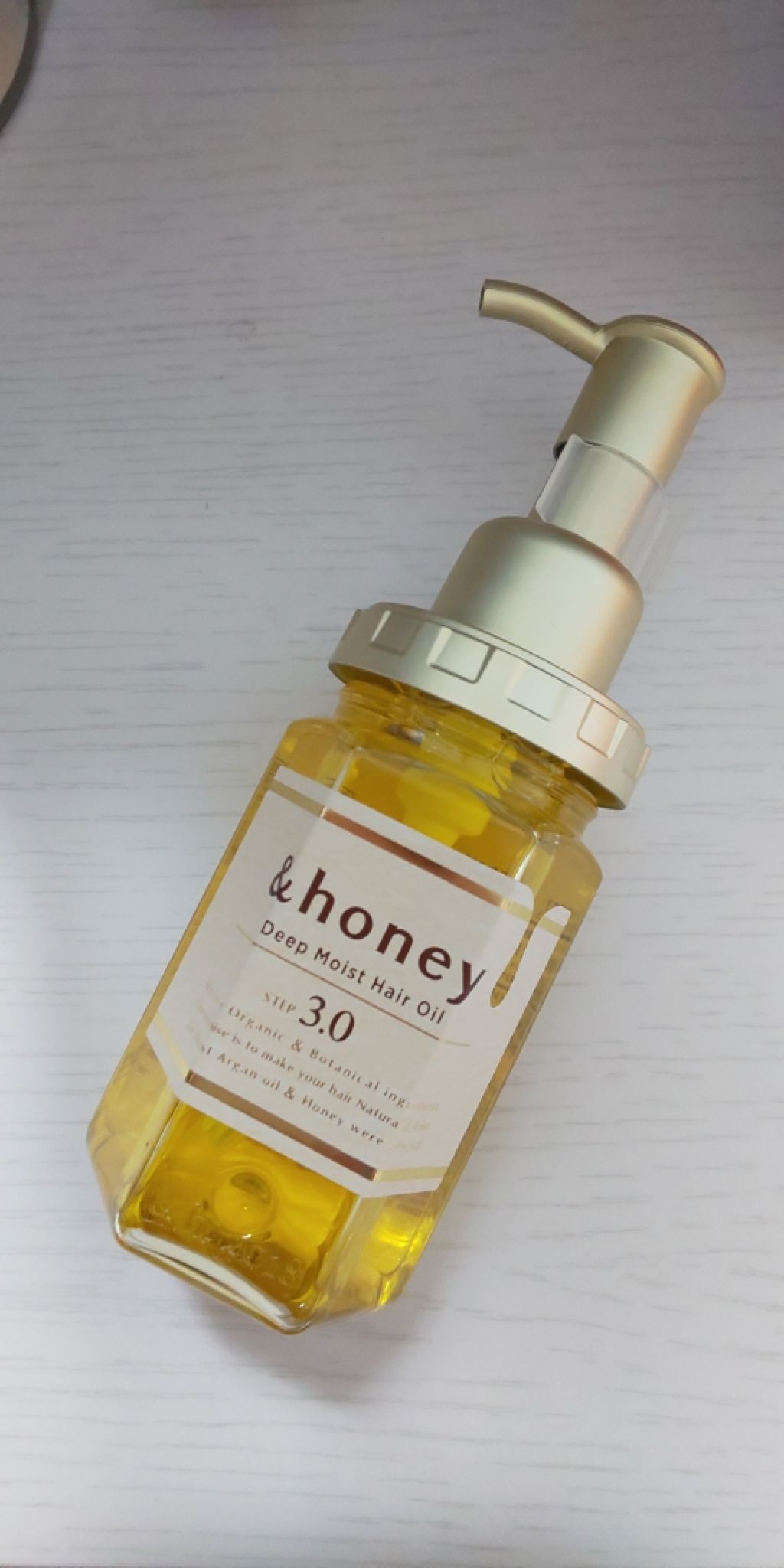 ディープモイスト ヘアオイル3.0/&honey/ヘアオイルを使ったクチコミ（1枚目）