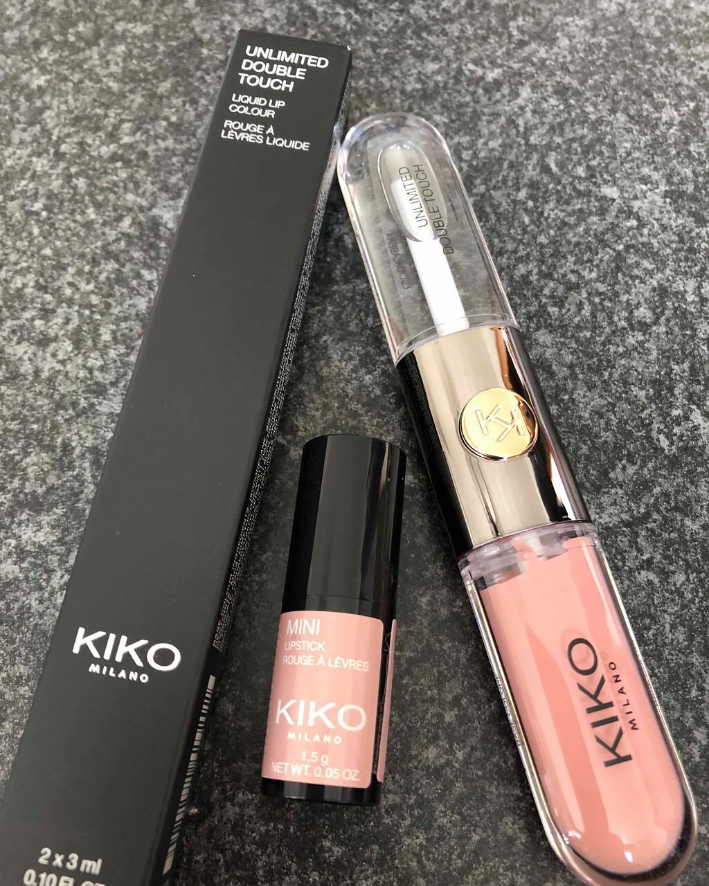 UNLIMITED DOUBLE TOUCH/KIKO/リップグロスを使ったクチコミ（2枚目）