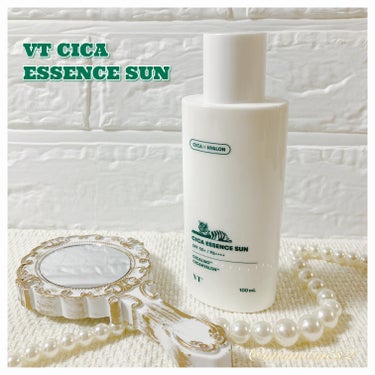 VT CICA エッセンスサンのクチコミ「‪꒰ VT / CICA エッセンスサン ꒱

SPF 50+ PA ++++

肌もサンゴ礁.....」（1枚目）