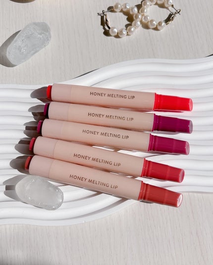 ハニーメルティングリップ/ネイチャーリパブリック/口紅を使ったクチコミ(6枚目)