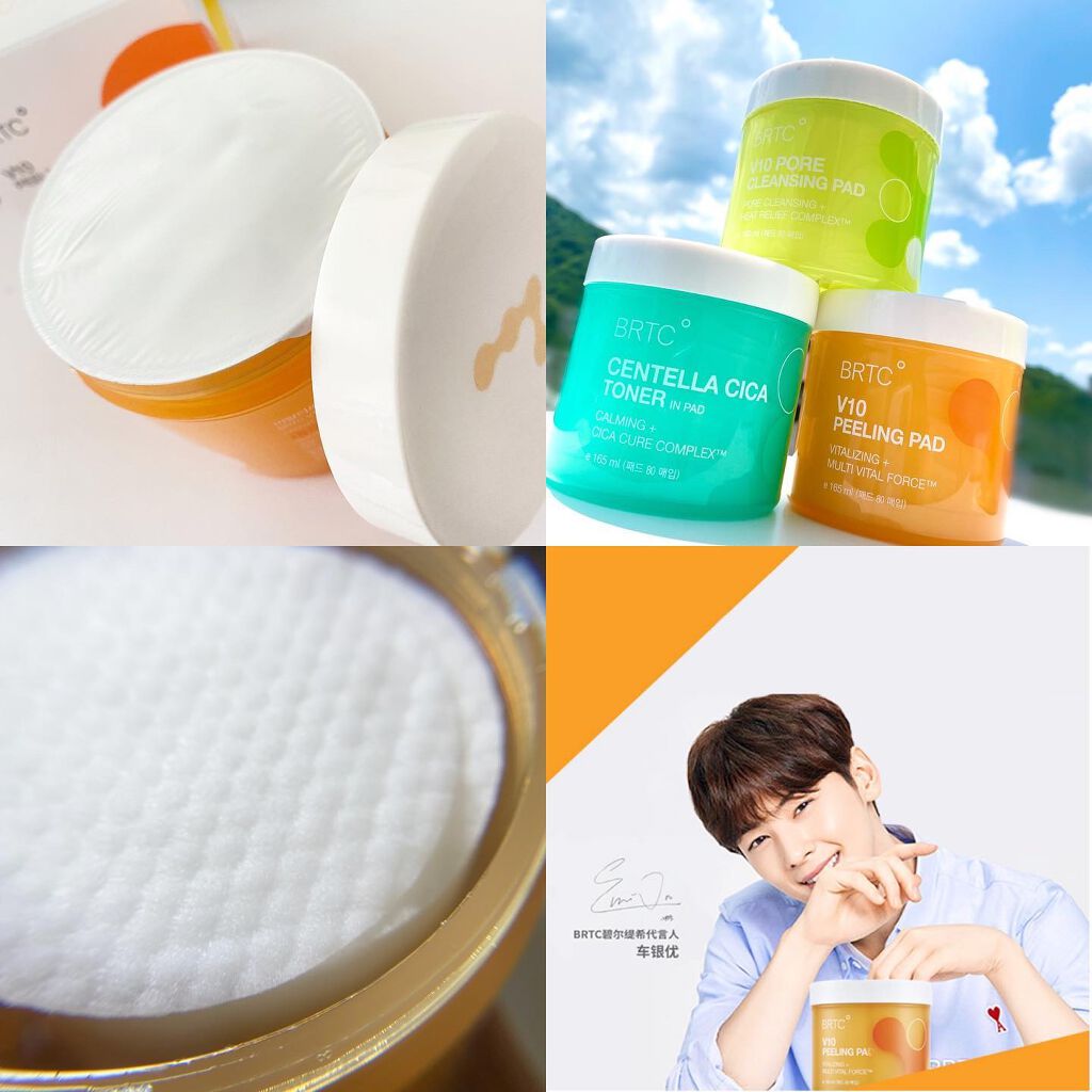 V10ピーリングパッド/BRTC/トナーパッドを使ったクチコミ（3枚目）