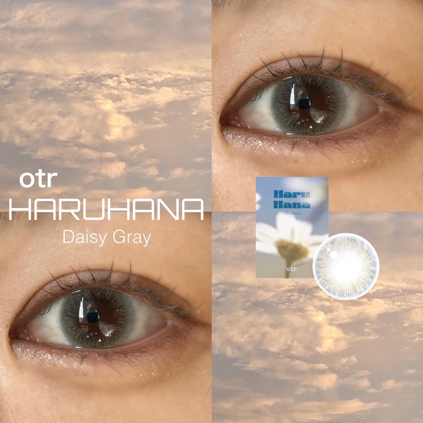 Haruhana/otr/カラーコンタクトレンズを使ったクチコミ(1枚目)