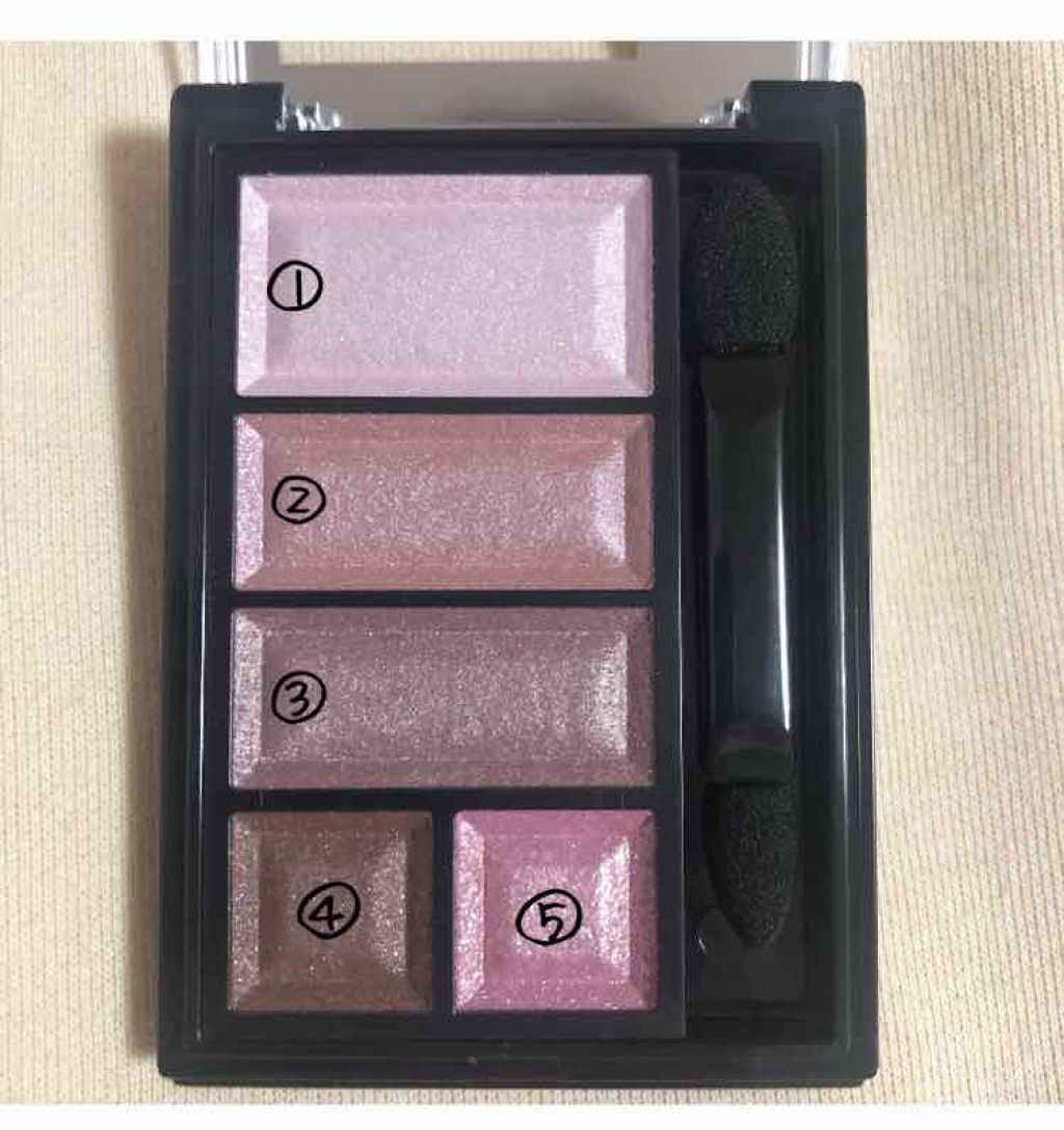 ショコラスウィート アイズ/リンメル ロンドン/アイシャドウパレットを使ったクチコミ（2枚目）