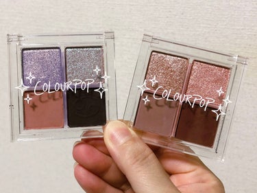 Pressed Powder Shadow /ColourPop/アイシャドウパレットを使ったクチコミ（1枚目）