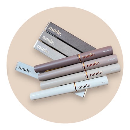 スキニーマスカラ/mude/マスカラを使ったクチコミ(1枚目)