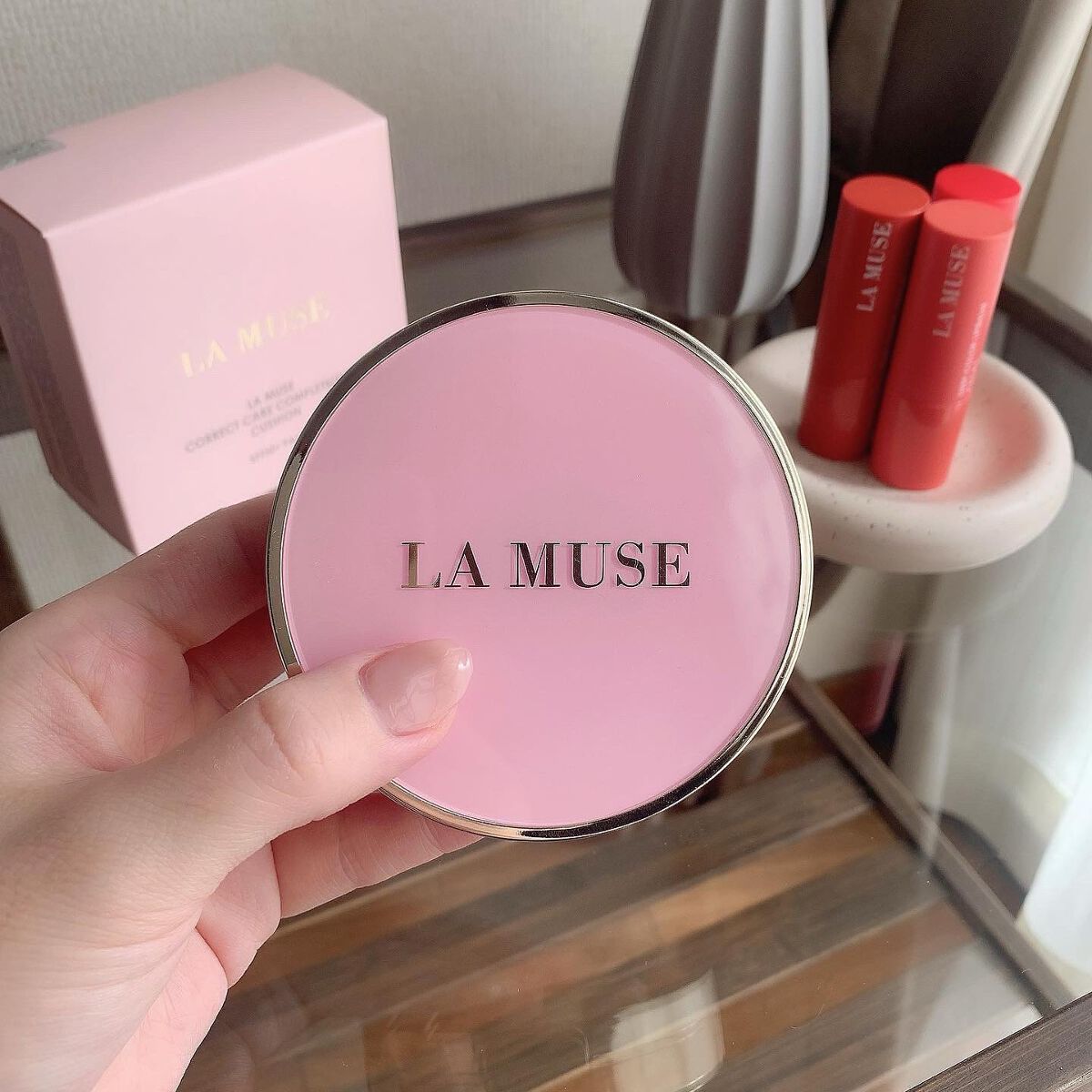 CORRECT CARE COMPLETE CC CUSHION/ラミューズ/クッションファンデーションを使ったクチコミ（1枚目）