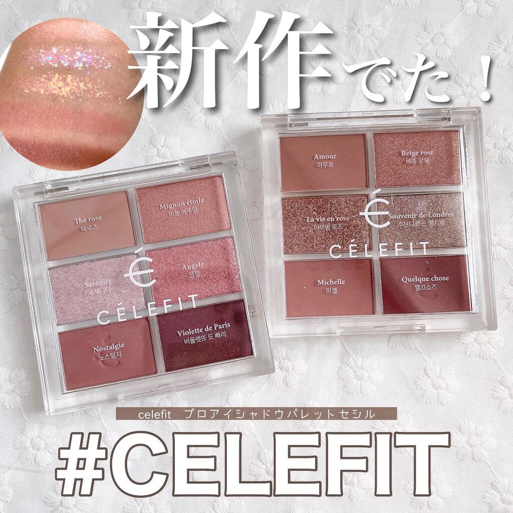 プロアイシャドウパレットセシル/CELEFIT/アイシャドウパレットを使ったクチコミ（1枚目）