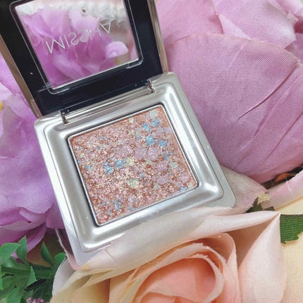 グリッタープリズム シャドウ/MISSHA/グリッターを使ったクチコミ(2枚目)