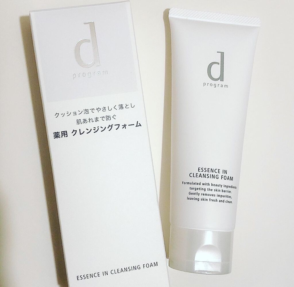 エッセンスイン クレンジングフォーム/d プログラム/洗顔フォームを使ったクチコミ(1枚目)