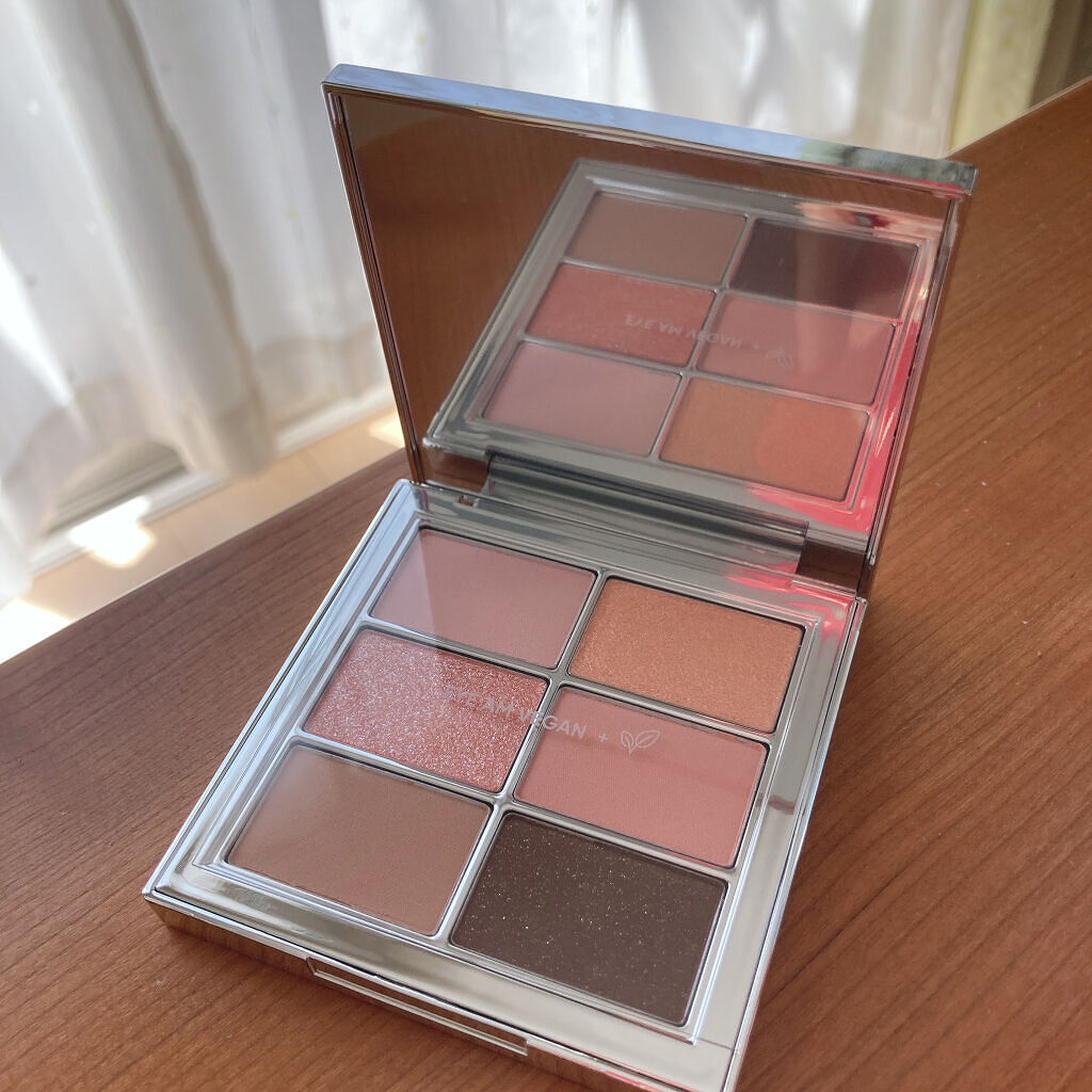 アイ ヴィーガン シアーパレット/AMUSE/アイシャドウパレットを使ったクチコミ（2枚目）