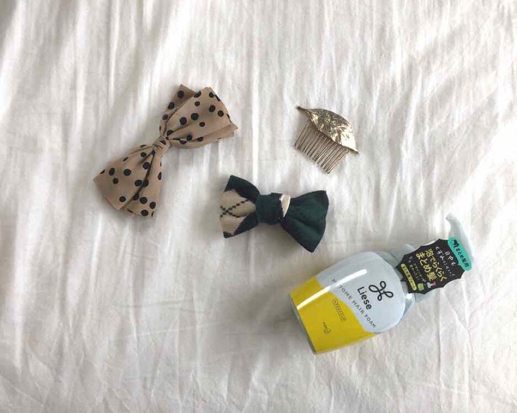 まとめ髪つくるフォーム/リーゼ/ヘアムースを使ったクチコミ(1枚目)