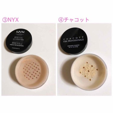 ミネラル フィニッシングパウダー/NYX Professional Makeup/パウダーファンデーションを使ったクチコミ（3枚目）