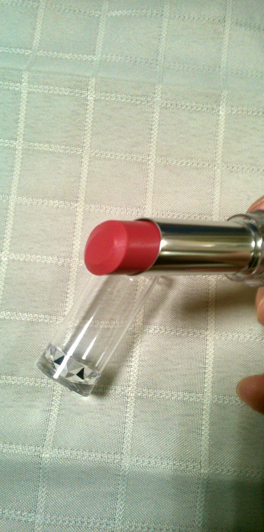 ラスティンググロスリップ/CEZANNE/口紅を使ったクチコミ(2枚目)