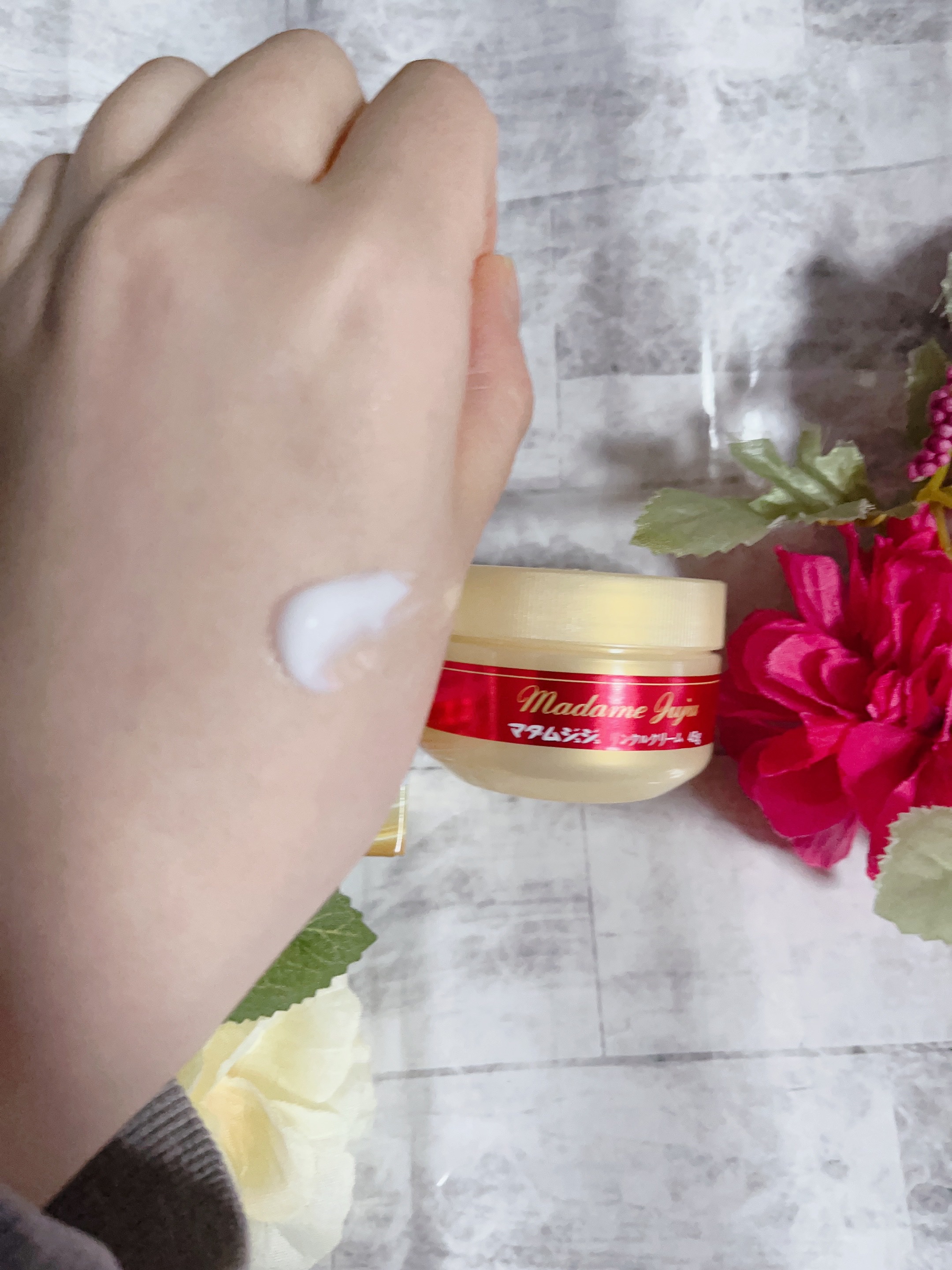 薬用リンクルクリーム/ジュジュ/フェイスクリームを使ったクチコミ（2枚目）