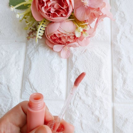 グラスティングカラーグロス/rom&nd/リップグロスを使ったクチコミ(2枚目)