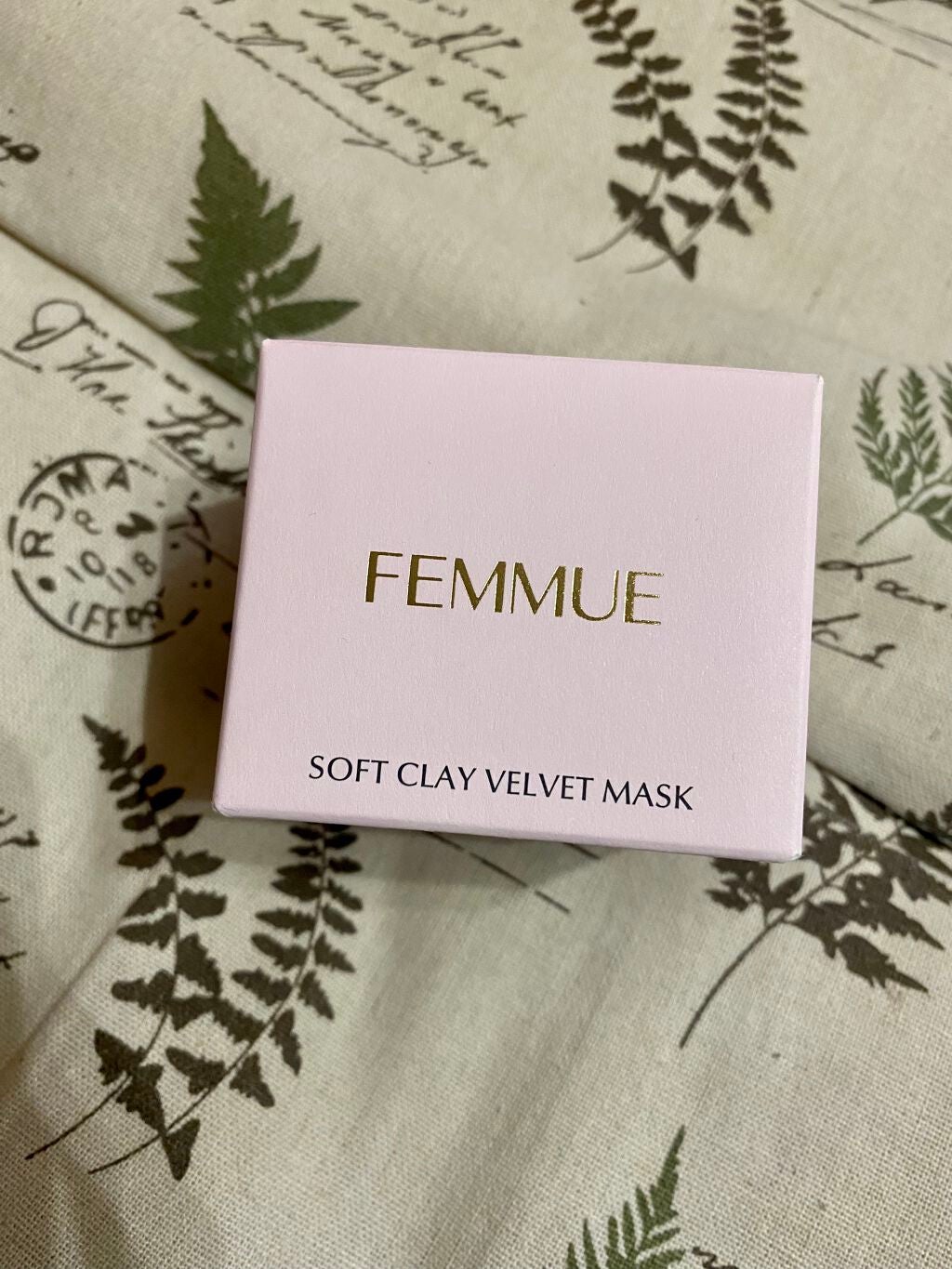 ソフトクレイ ベルベットマスク/FEMMUE/洗い流すパック・マスクを使ったクチコミ(2枚目)