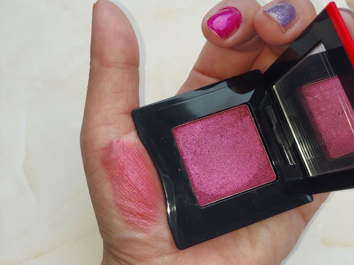 ポップ パウダージェル アイシャドウ/SHISEIDO/単色アイシャドウを使ったクチコミ（3枚目）