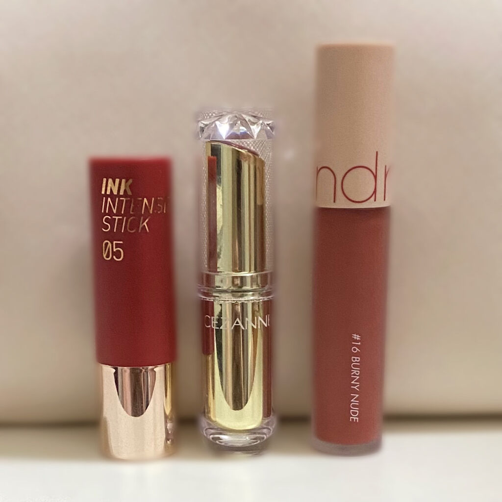 インクベルベットインテンススティック/PERIPERA/口紅を使ったクチコミ（2枚目）