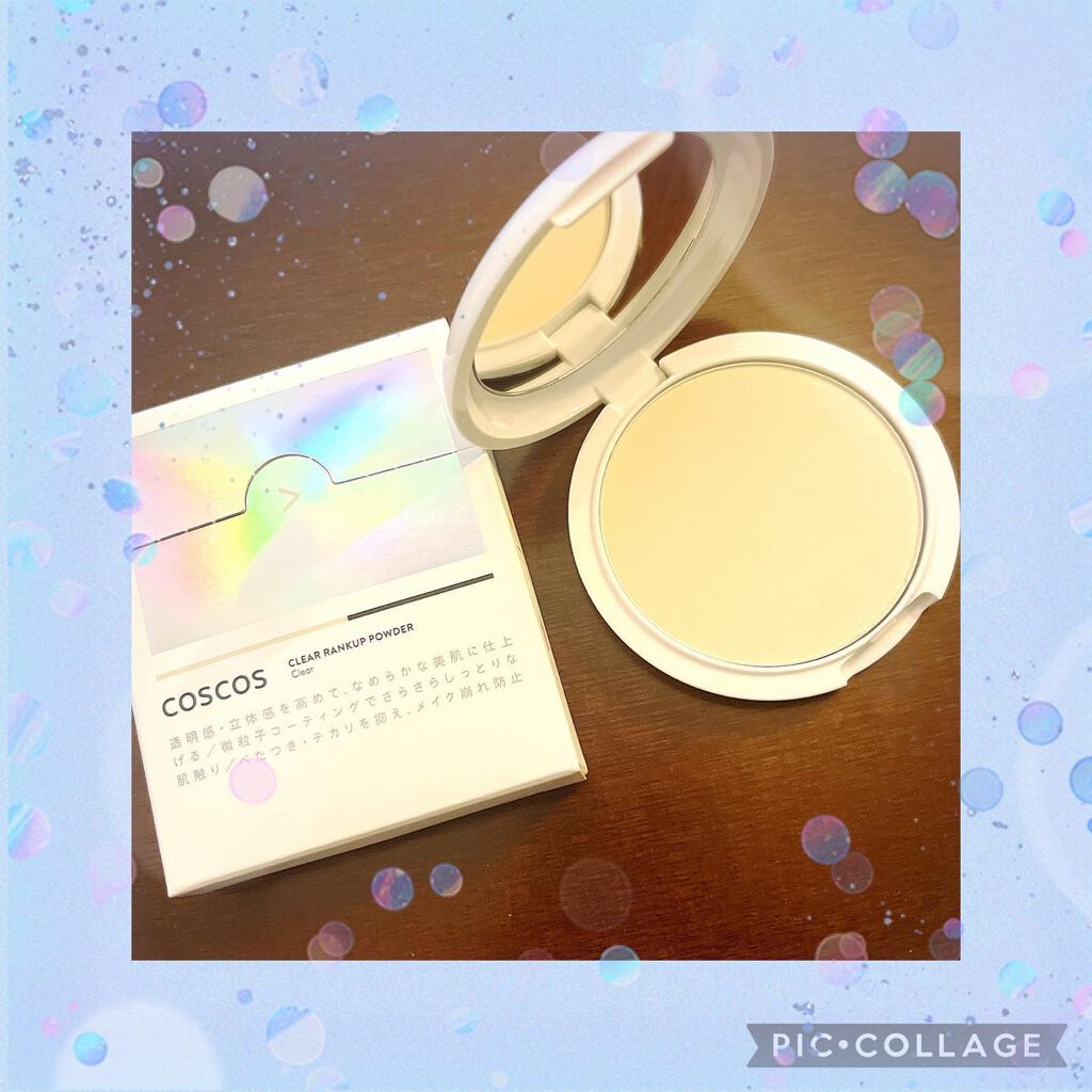 クリアランクアップパウダー/COSCOS/プレストパウダーを使ったクチコミ（2枚目）