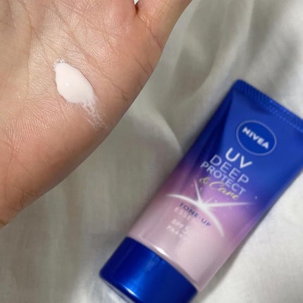 ニベアUV ディープ プロテクト&ケア トーンアップ エッセンス/ニベア/日焼け止めローションを使ったクチコミ(3枚目)