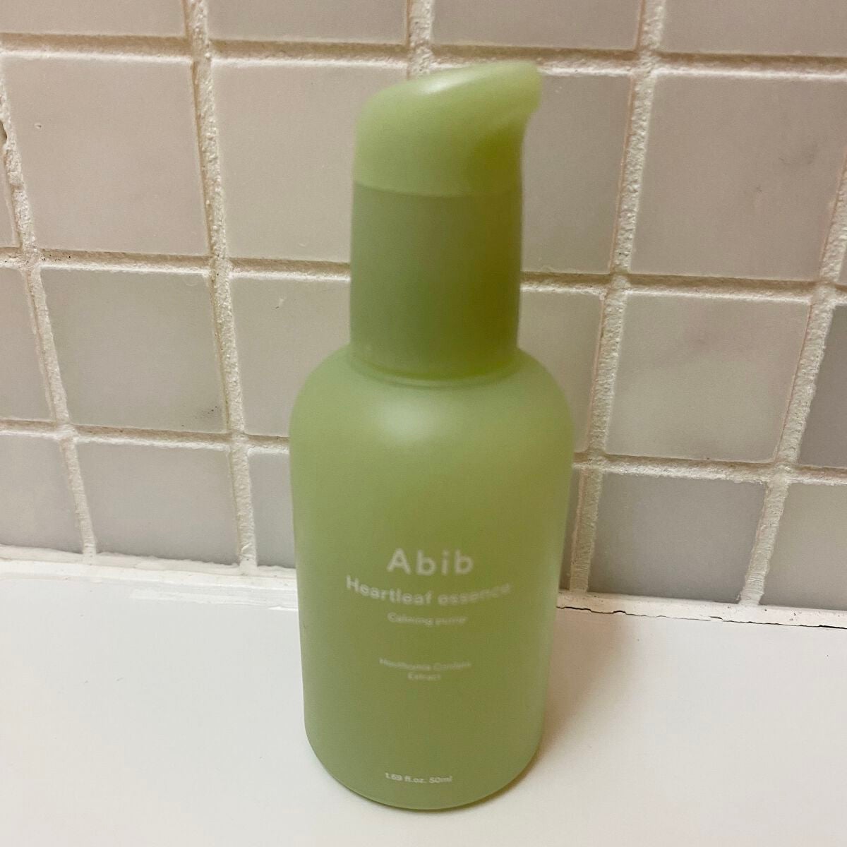 ドクダミ エッセンス カーミングポンプ/Abib /美容液を使ったクチコミ(1枚目)