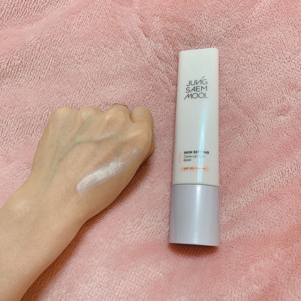 ジョンセンムル スキンセッティングトーンアップ サンベース/JUNG SAEM MOOL/化粧下地を使ったクチコミ(8枚目)
