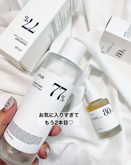 sui on LIPS 「\完全にトリコ🤍🌿/@anua.skincare_jpAnua..」(5枚目)