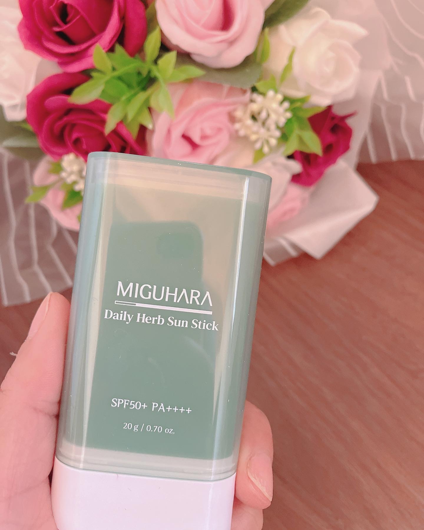 MIGUHARA デイリーハーブサンスティックのクチコミ「今月もMIGUHARA公式アンバサダーを
つとめさせていただいています🙏☺️

今回紹介するの.....」（2枚目）