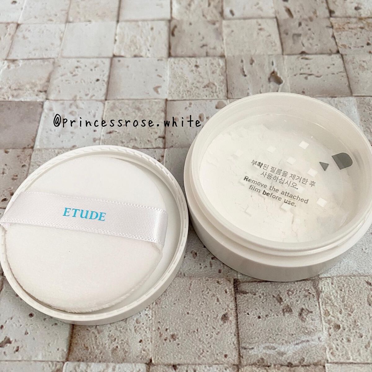 TS シーバムコントロールパウダー/ETUDE/ルースパウダーを使ったクチコミ（3枚目）