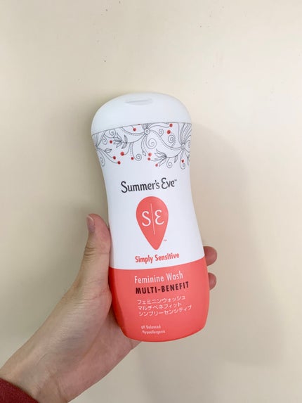 フェミニンウォッシュ マルチベネフィット シンプリーセンシティブ/Summer's Eve(サマーズイブ)/デリケートゾーンケアを使ったクチコミ(1枚目)