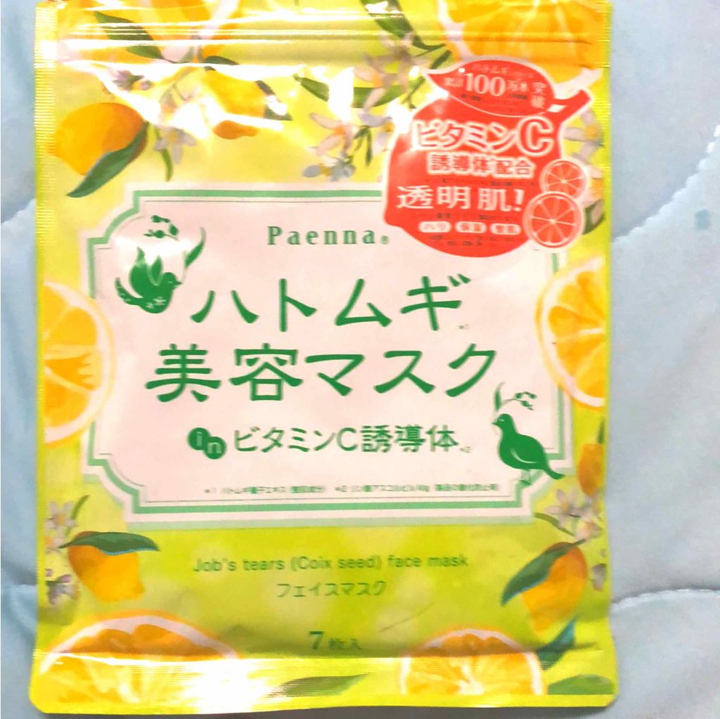 ハトムギ美容水inビタミンC誘導体/パエンナ/化粧水を使ったクチコミ（1枚目）